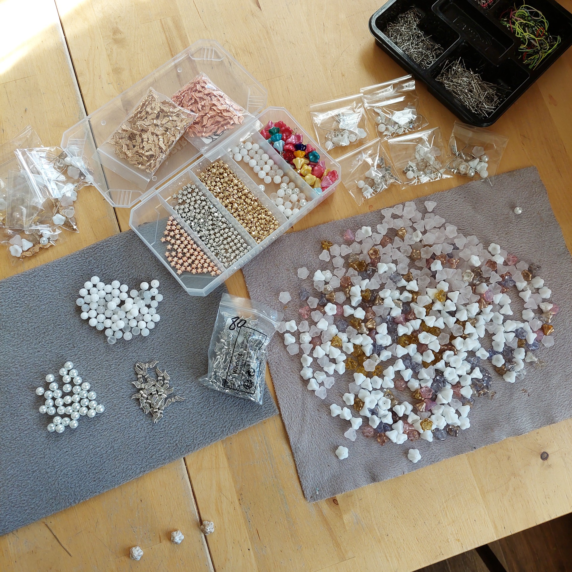 všechny korálky do DIY balíčků jsou ručně balené
